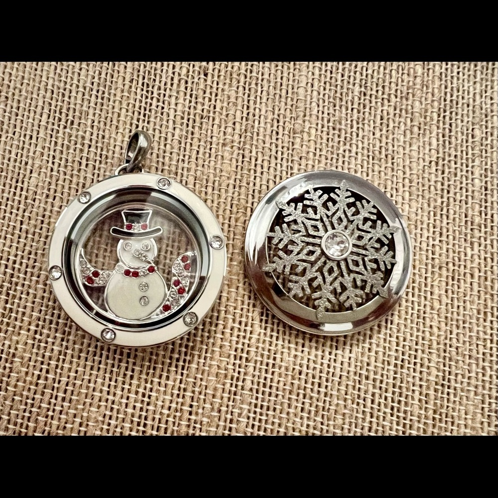 Origami Owl Christmas Locket + Face